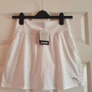 Puma PWRSHAPE Women's Golf Skirt White Size US:L